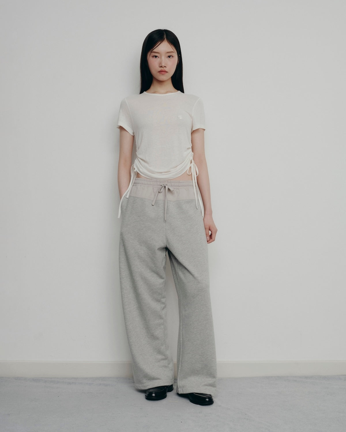 BESTIE SIDE TIE T-SHIRT