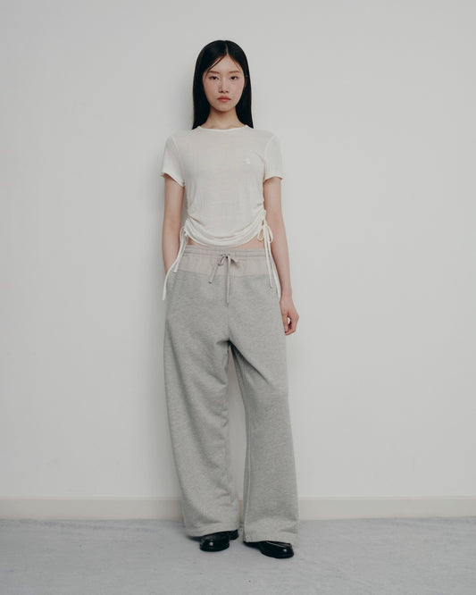 BESTIE SIDE TIE T-SHIRT