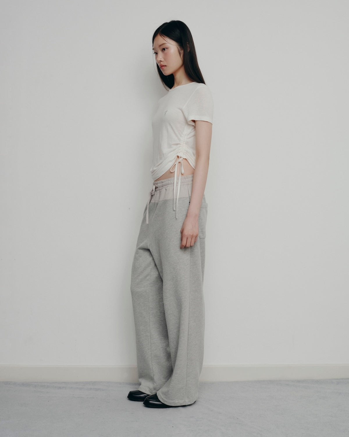 BESTIE SIDE TIE T-SHIRT