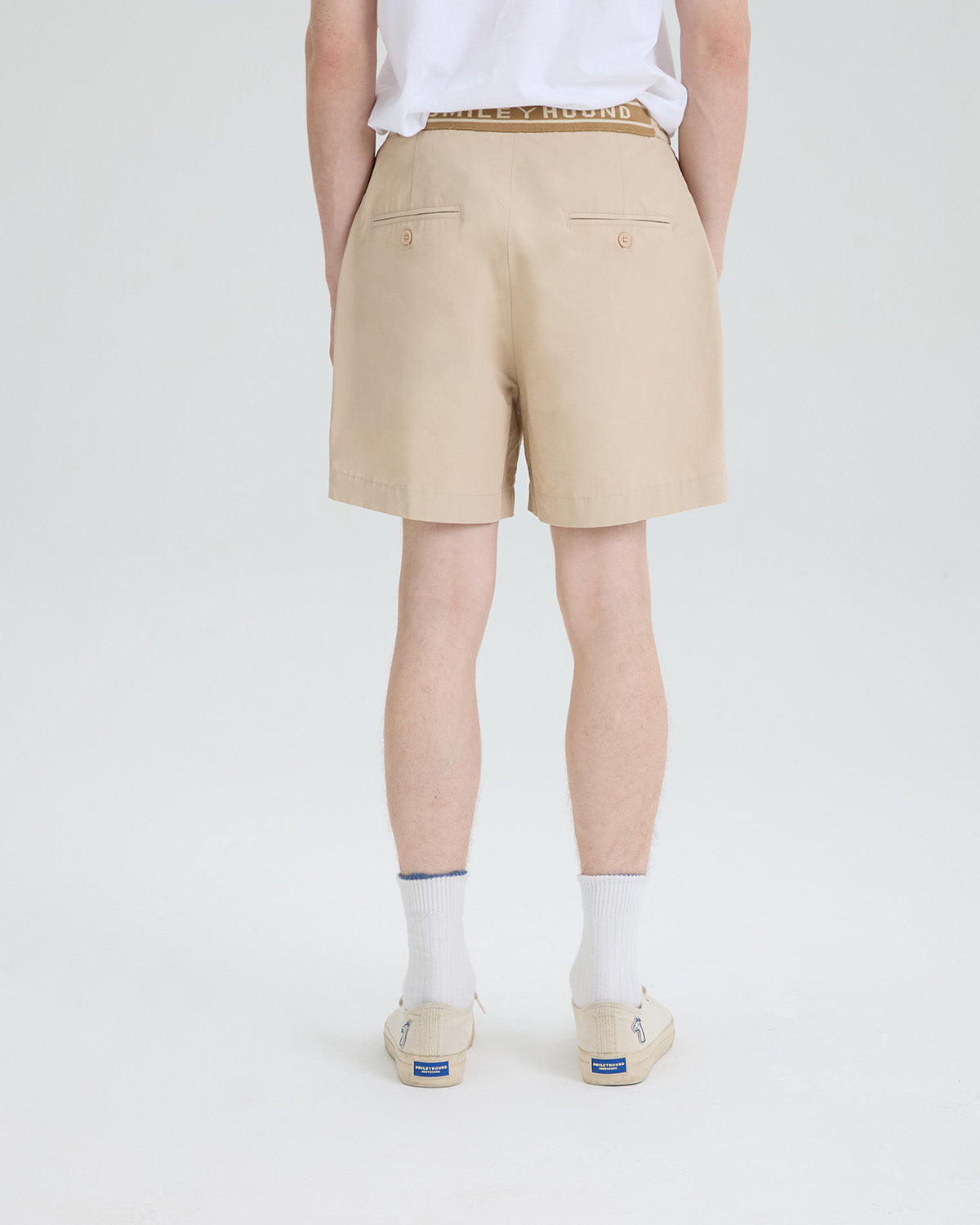 NYLON SHORTS WITH LOGO EMBROIDERED