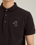 PIQUE POLO SHIRT WITH LOGO EMBROIDERED