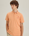 PIQUE POLO SHIRT WITH LOGO EMBROIDERED