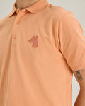 PIQUE POLO SHIRT WITH LOGO EMBROIDERED