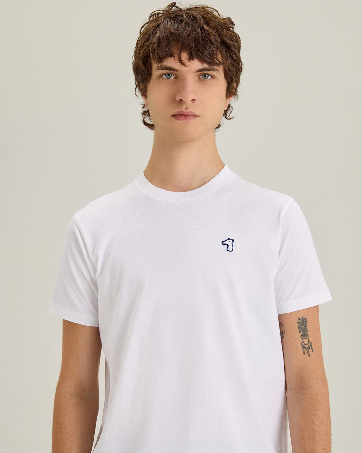 CLASSIC FIT T-SHIRT WITH "SIGNATURE" LOGO