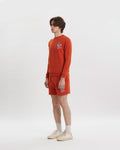เสื้อสเวตเชิ้ตผ้าเทอร์รี่ฝรั่งเศสพร้อมพิมพ์กราฟิกโลโก้