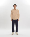 OXFORD SLIM SHIRT WITH BOLD LOGO