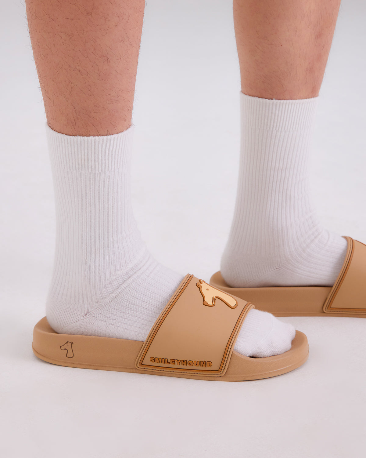 “SMILEYHOUND SLIDE SANDALS”