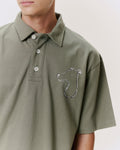 POLO SHIRT WITH LOGO EMBROIDERED