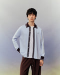 SMILEYHOUND KNITTED SHIRT WITH CONTRASTING CUFFS AND COLLAR