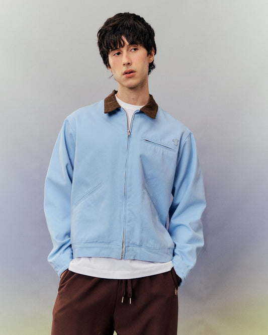 SMILEYHOUND CANVAS JACKET WITH APPLIQUÉ