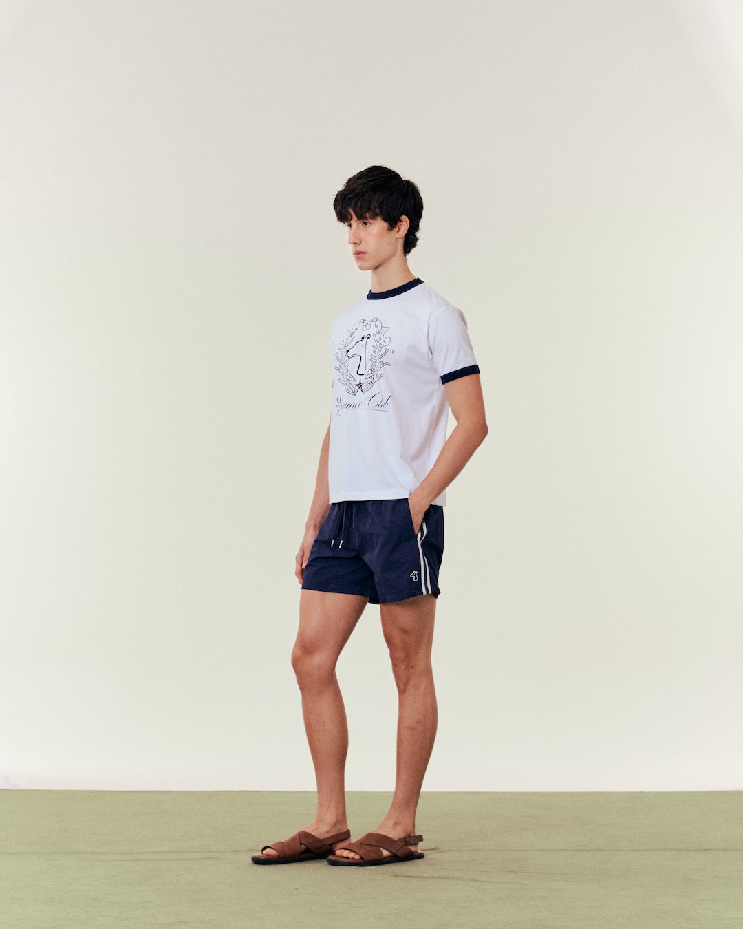 SMILEYHOUND SUMMER CLUB RINGER T-SHIRT