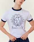 SMILEYHOUND SUMMER CLUB RINGER T-SHIRT