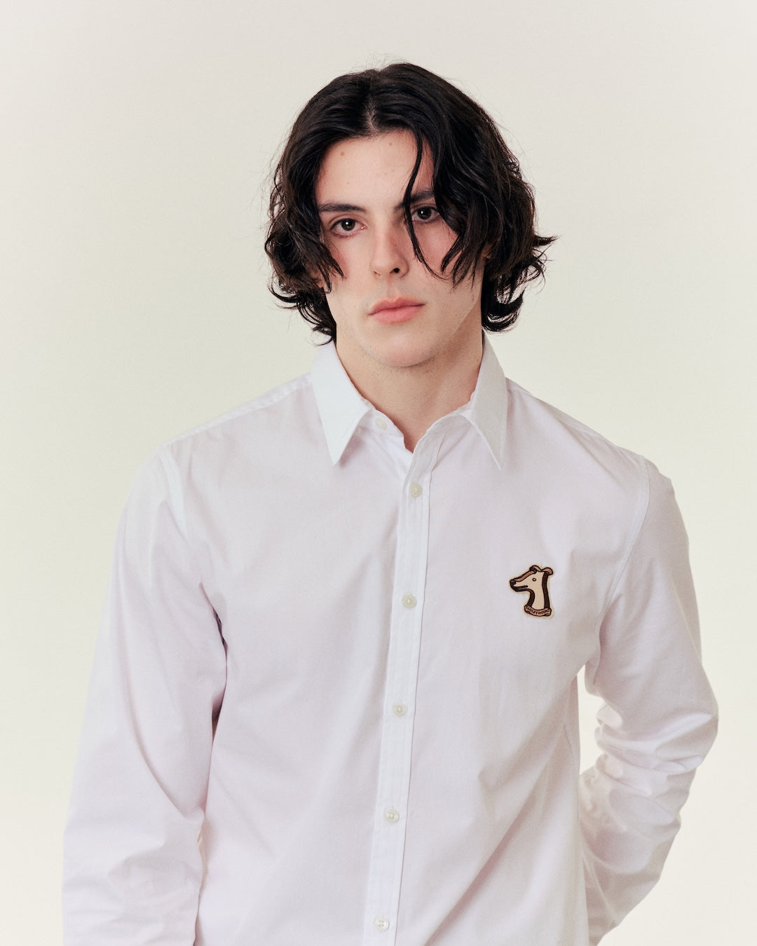 SMILEYHOUND RIBBON LOGO SHIRT