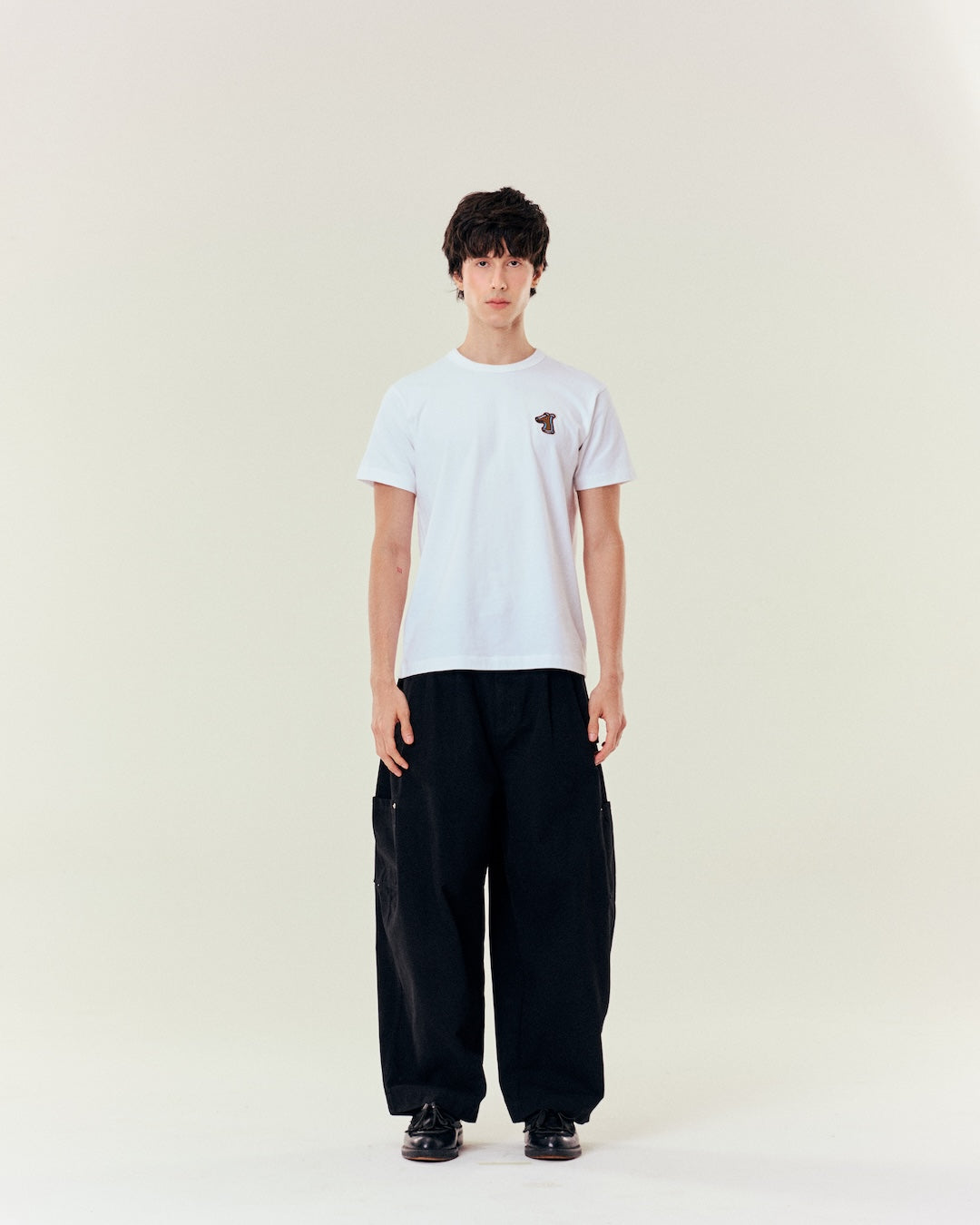 SMILEYHOUND RIBBON LOGO T-SHIRT