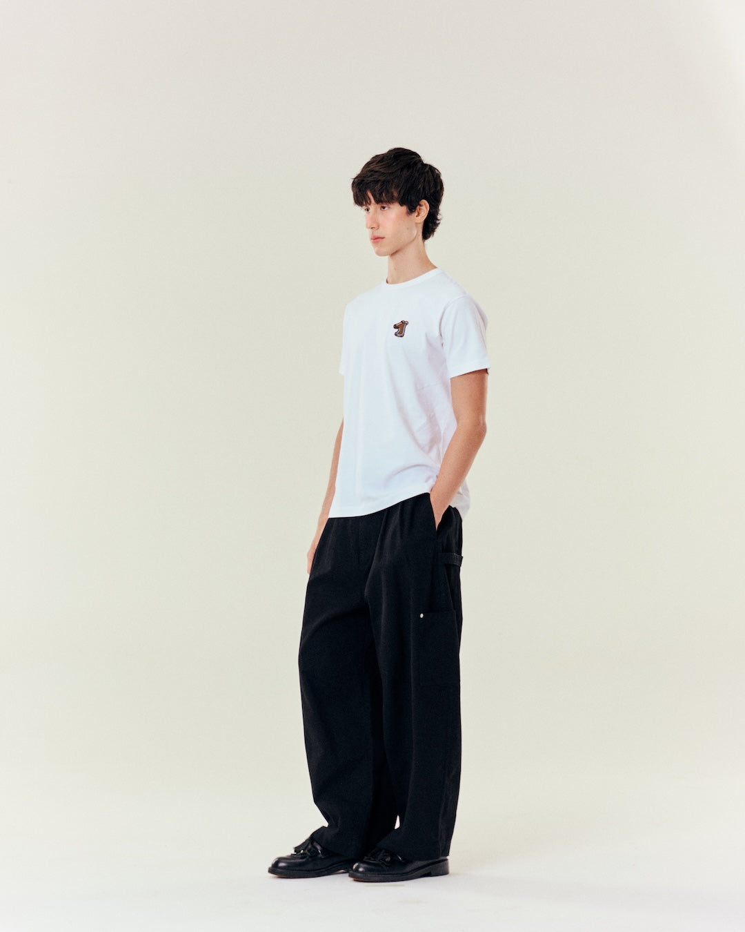 SMILEYHOUND RIBBON LOGO T-SHIRT