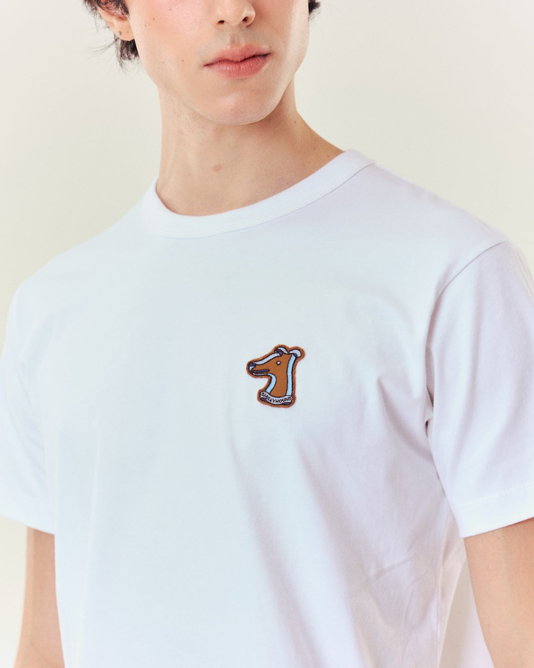 SMILEYHOUND RIBBON LOGO T-SHIRT