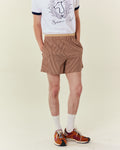 SMILEYHOUND LAYERED WAIST STRIPE SHORTS