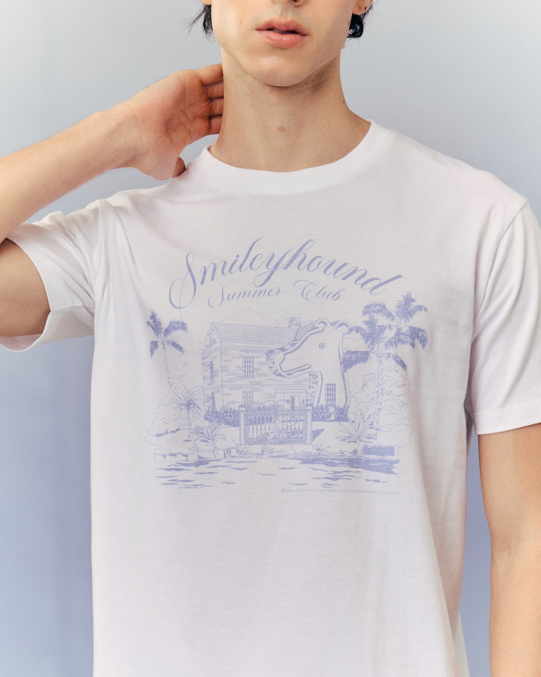 SMILEYHOUND SUMMER CLUB HOUSE GRAPHIC T-SHIRT