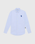 OXFORD SLIM SHIRT WITH LOGO EMBROIDERED