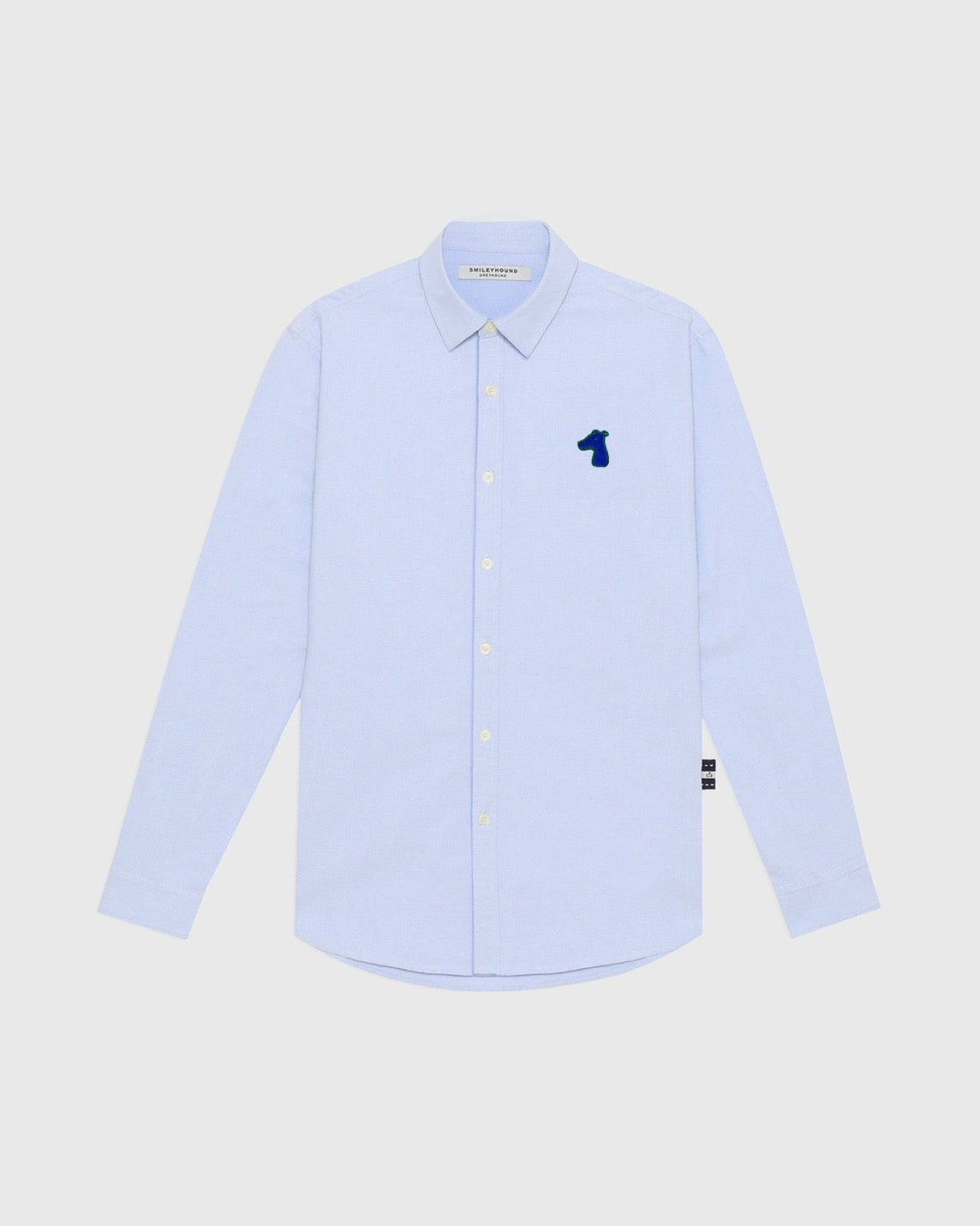 OXFORD SLIM SHIRT WITH LOGO EMBROIDERED