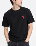 CLASSIC FIT T-SHIRT WITH LOGO EMBROIDERED