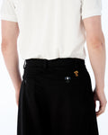 BALLOON FIT COTTON TWILL PANTS