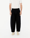 BALLOON FIT COTTON TWILL PANTS