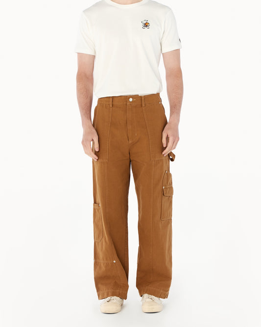 COTTON CANVAS WORKWEAR PANTS