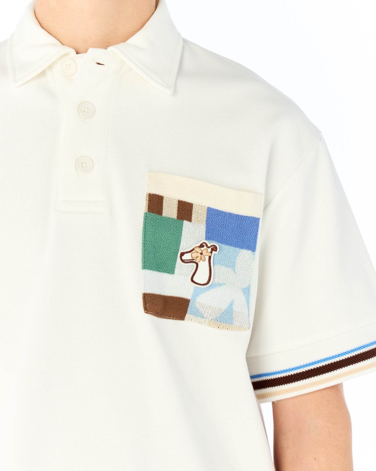 JACQURAD POCKET POLO SHIRT