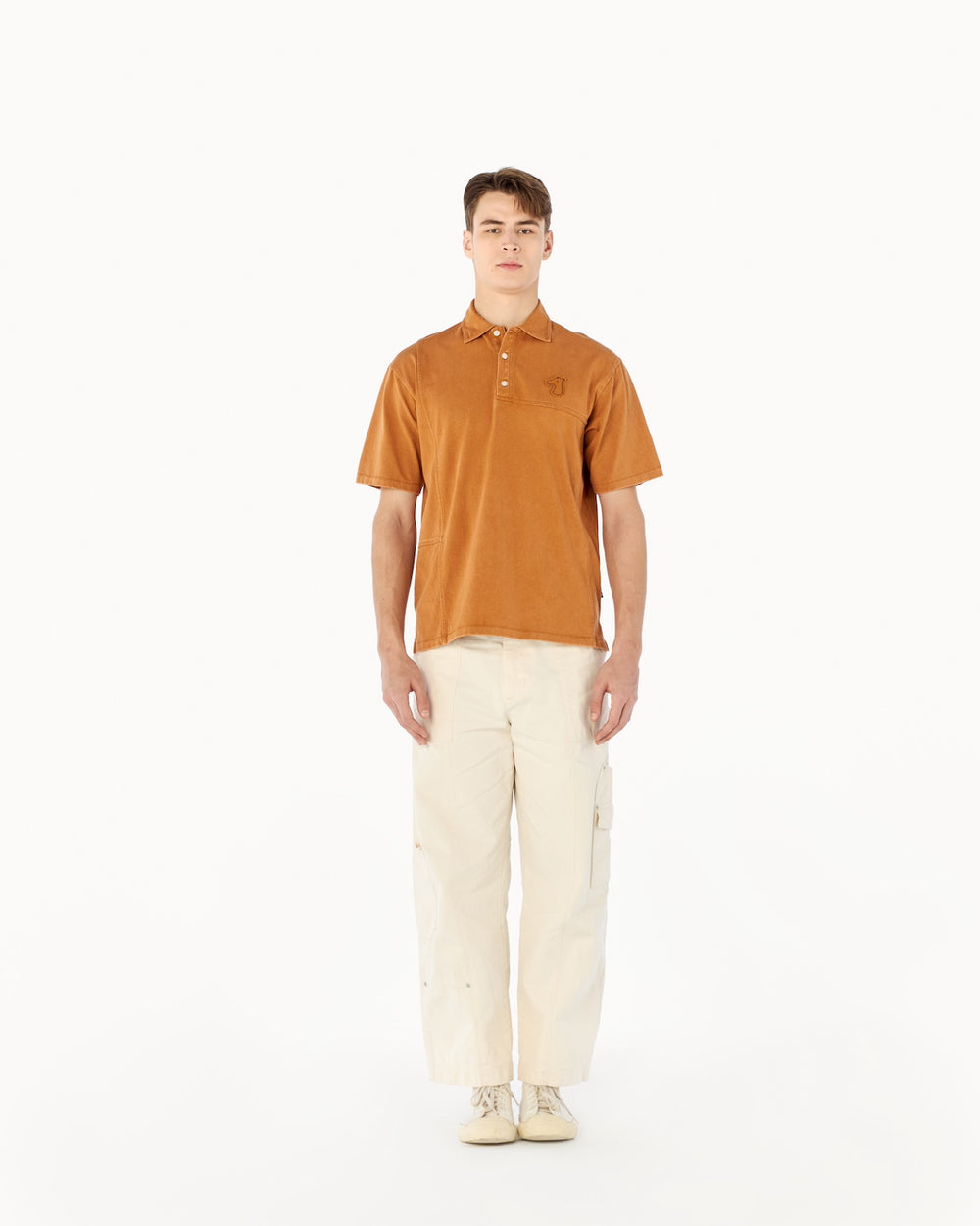 SMILEYHOUND GARMENT-DYED POLO SHIRT