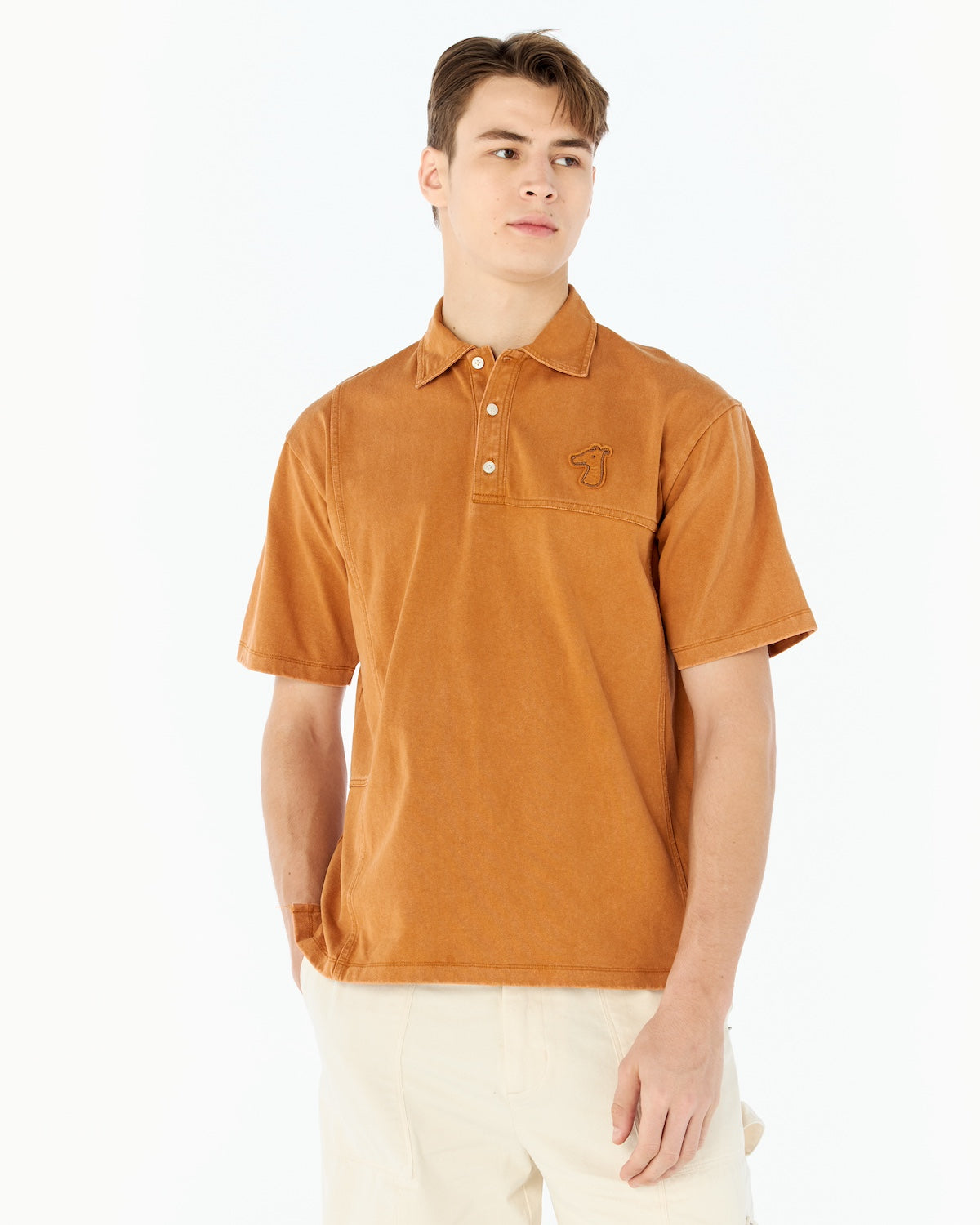 SMILEYHOUND GARMENT-DYED POLO SHIRT