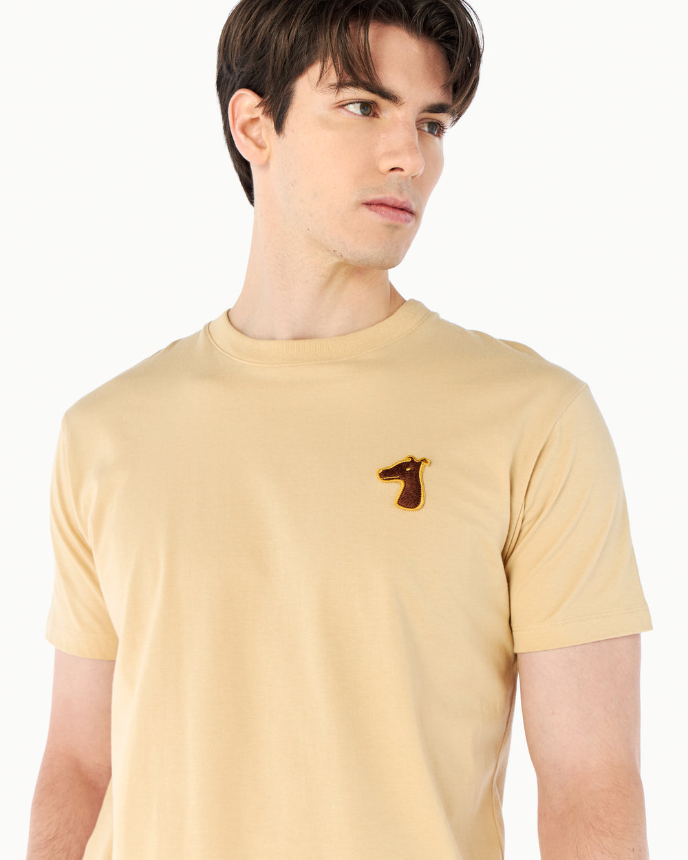 CLASSIC FIT T-SHIRT WITH LOGO EMBROIDERED