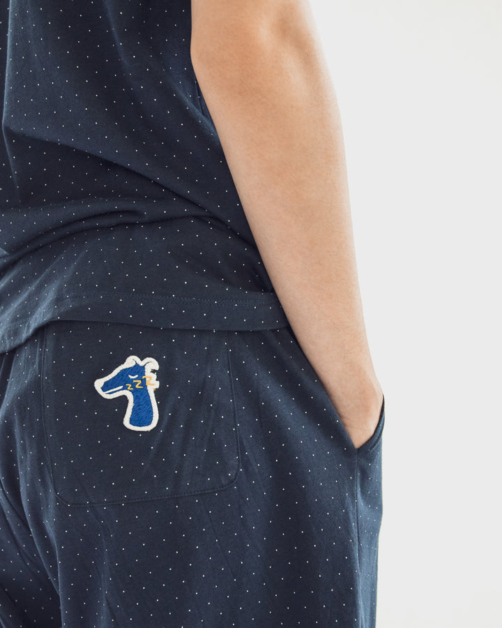 SLEEPY HOUND LOUNGEWEAR (NAVY BLUE)