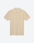 PIQUE POLO SHIRT WITH TONE-ON-TONE LOGO