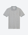 PIQUE POLO SHIRT WITH TONE-ON-TONE LOGO