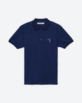 PIQUE POLO SHIRT WITH TONE-ON-TONE LOGO