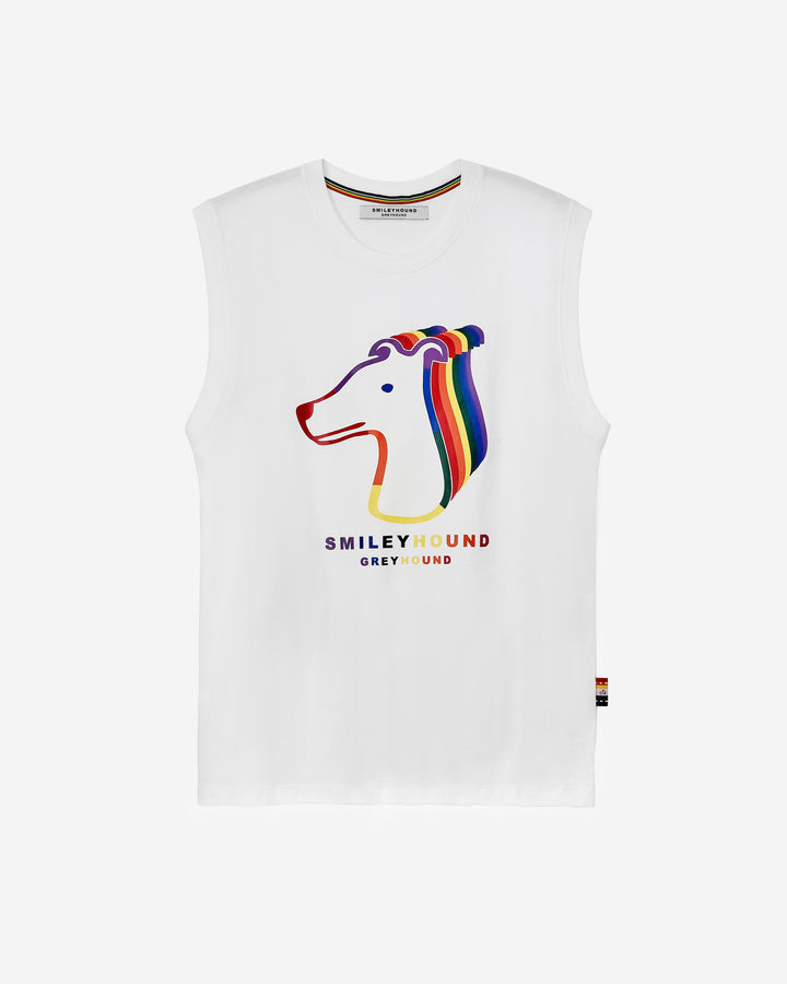 TANG-TOP WITH GRAPHIC PRINT – HOUND FOR ALL EDITION
